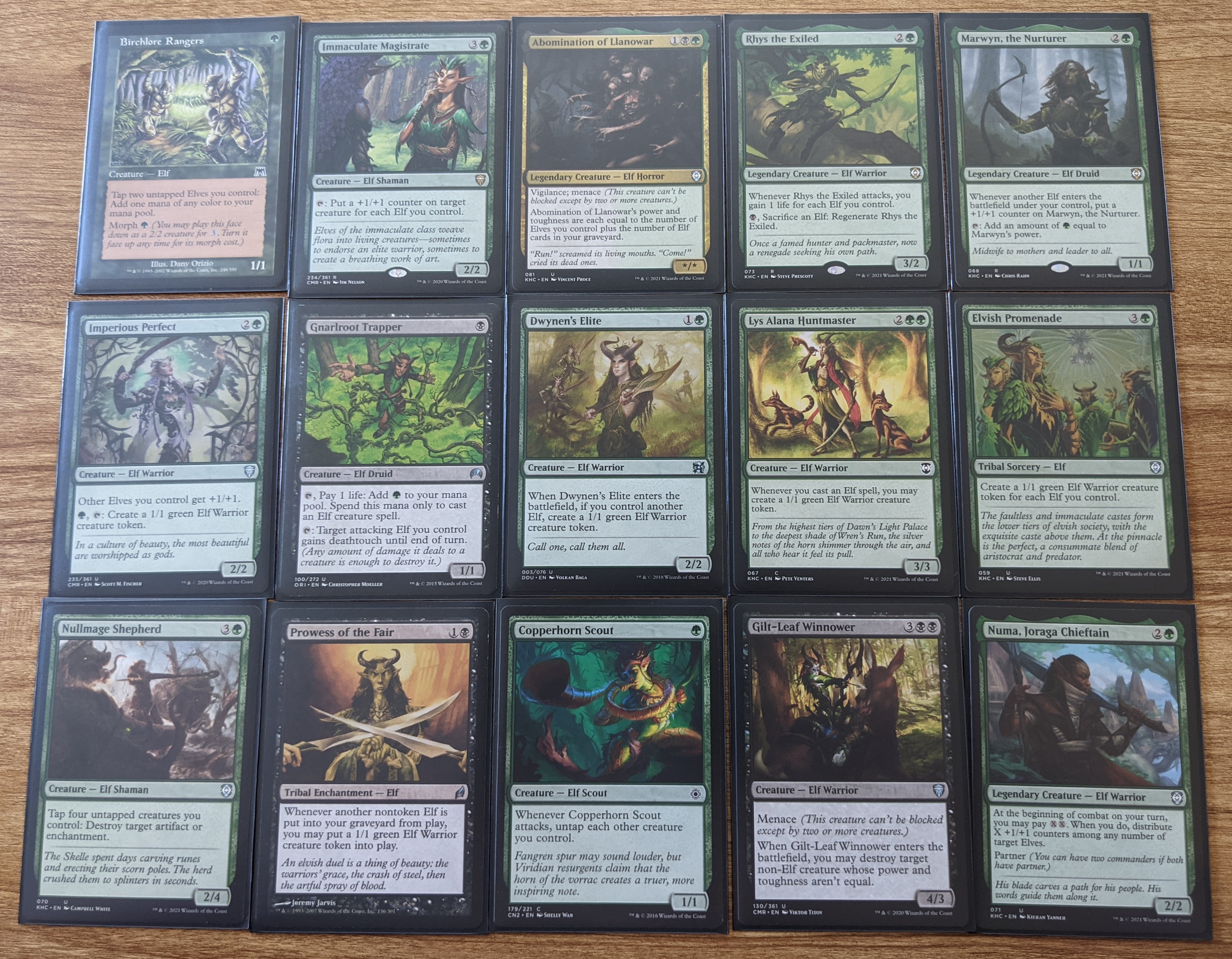 Lathril, Blade of the Elves - Elf EDH Deck (Custom 100 Card Commander Deck)